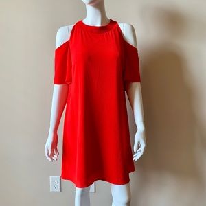 ZARA Off the Shoulder Crepe Mini. SZ. M.